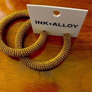 NWOT Ink Alloy Earrings